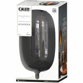 Bombilla LED E27 - CALEX - MAGNETO ASARNA - Filamento flexible - 4 W - 120 lm - 1800 K - Regulable - Negra