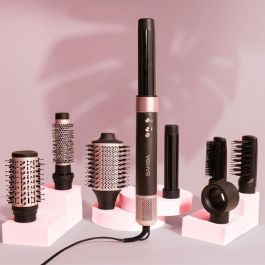 Cepillo Moldeador Cecotec AirGlisse 1200 W 1400 W Negro 8 Piezas