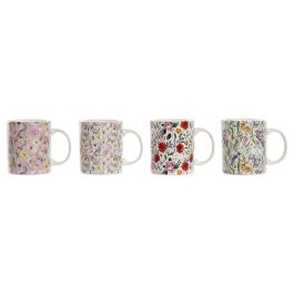 DKD Home Decor Mug Shabby Porcelana New Bone Multicolor Flores 320ml (12 Unidades) Precio: 22.58999941. SKU: B1ESSZAE83