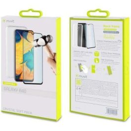 Pack Muvit MUPAK0431 Funda Cristal Soft + Protector Vidrio Templado para Samsung Galaxy A40/ Transparente