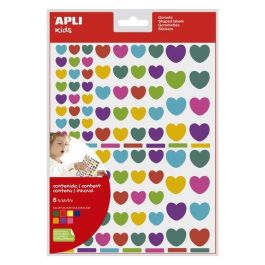 Gomets Apli Bolsa 6H Removible Corazon Multicolor 7 Col.Surt.624 Uds. (18767) 10 unidades Precio: 32.58999964. SKU: B19TVS72SS