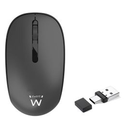 Ewent Ratón Inalámbrico EW3206 Clic Silencioso 1000dpi USB-A/C Gris Precio: 10.50000006. SKU: B1FNCCWP6F
