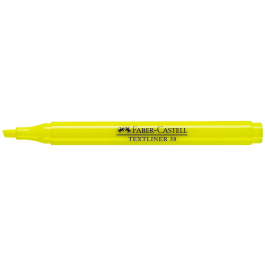 Faber Castell Marcador Fluorescente Textliner 38 Amarillo
