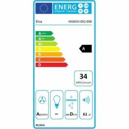 Elica ELI8020283050204 Placa de Inducción NikolaTesla Fit BL/A/60 4 fuegos 60 x 51,5 cm Negro