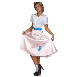 Disfraz pink lady talla m-l (vestido, cinturón y tocado) Disfraz pink lady talla m-l (vestido, cinturón y tocado)