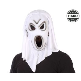 Máscara Halloween Con Capucha Fantasma Blanco Pvc Rígido Precio: 2.50000036. SKU: B19MXN45C6