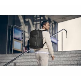 Wenger Meteor Mochila para Portátil de 17 pulgadas (43,18cm) con Bolsillo para Tablet, Color Negro