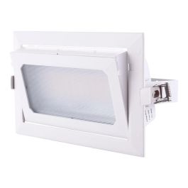 Foco Downlight LED 50W 8000Lm 4000ºK Rectangular Orientable 40.000H [HO-COB-R-OR-50W-W] Precio: 41.94999941. SKU: 15096798249347