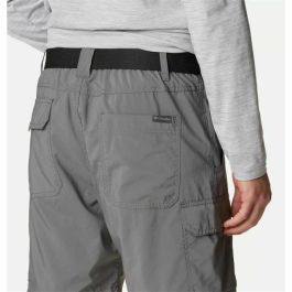 Pantalón Corto Deportivo Columbia Silver Ridge Montaña Gris