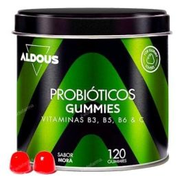 ALDOUS BIO Probióticos con Vitaminas 120 Gummies Sabor Mora Precio: 21.89. SKU: B1DKZJ4WDK