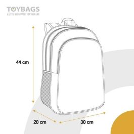 Mochila primaria minecraft warriors adaptable a carro 44x30x20 cm Mochila primaria minecraft warriors adaptable a carro 44x30x20 cm