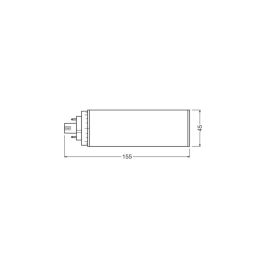 [LVE-4058075822351] Lámpara LED Ledvance/DULUX GX24q 3 16W 1800Lm 4000K 120º IP20