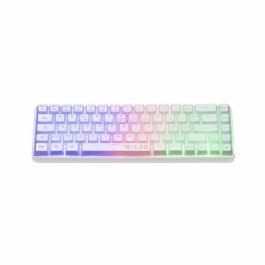 The G-Lab THE1731112746880 Teclado Gaming KEYZ HYDROGEN WL Inalámbrico Semimecánico Membrana Retroiluminación Arcoíris Azerty Blanco The G-Lab THE1731112746880 Teclado Gaming KEYZ HYDROGEN WL Inalámbrico Semimecánico Membrana Retroiluminación Arcoíris Azerty Blanco