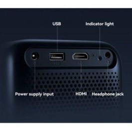 Wanbo T2 Max New Proyector Portátil Full HD 1080p 450 ANSI Lúmenes Auto-Focus Smart TV Android WiFi HDMI USB Altavoces Azul