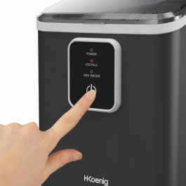 Hkoenig KUB14 Máquina de Hielo 12 kg 1L 120 W Negro