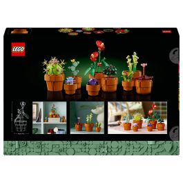 LEGO Icons 10329 Plantas Diminutas Set de Construcción Ornamental para Adultos