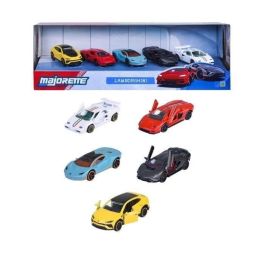 Majorette SMO3467452077221 - Lamborghini - Pack de regalo de 5 coches de juguete - A partir de 3 años