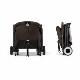 Cybex CYB4063846523368 Cochecito Ultracompacto Cómodo Orfeo 4 Ruedas Marrón Chocolate