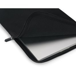 Dicota D31995-DFS Sleeve Eco SLIM para Microsoft Surface, Funda de Neopreno Reciclado Negra 13-15" Compatible con Book 3, Laptop 3/4/5