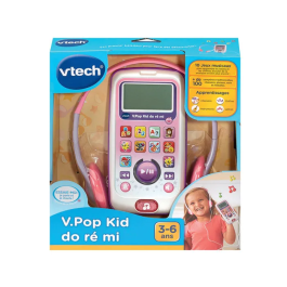 Vtech V.Pod Kid Do, D, Mi Pink - Reproductor de Música y Auriculares - 3-6 Años - Francés Precio: 37.8900005. SKU: B1JFGS9TVP