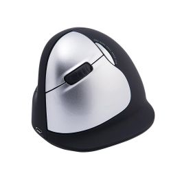 Ratón Ergonómico Óptico R-Go RGOHELELAWL Negro Precio: 83.59000045. SKU: B17Q8YRZW3