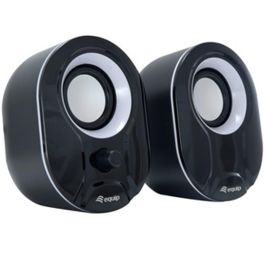 Equip 245333 Altavoces estéreo 2.0 de 6W (3W RMS) para PC/Portátil con Conexión USB y Jack 3.5 mm Negro Equip 245333 Altavoces estéreo 2.0 de 6W (3W RMS) para PC/Portátil con Conexión USB y Jack 3.5 mm Negro Precio: 13.50000025. SKU: S7803913