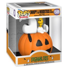 FUNKO Figura POP Deluxe Peanuts Snoopy & Woodstock with Pumpkin Precio: 41.50000041. SKU: B14WDNT9T2