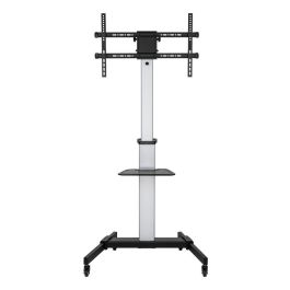 Ewent EW1583 Soporte de Suelo con Ruedas para TV 37-86 pulgadas, VESA 600x400, Inclinable, 50kg
