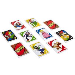 Mattel Juego de Cartas Uno Super Mario Bros. para 2-10 Jugadores, Edad 5+ (Español/Portugués)