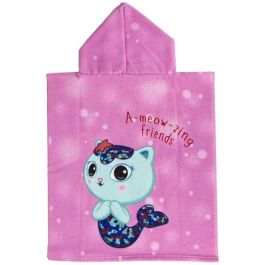 Poncho-Toalla con Capucha Gabby's Dollhouse Rosa 50 x 115 cm Poncho-Toalla con Capucha Gabby's Dollhouse Rosa 50 x 115 cm