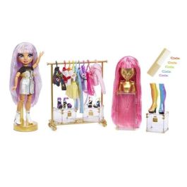 MGA Estudio Fashion Rainbow High Muñeca con Más de 300 Looks y Accesorios, Incluye Muñeca Exclusiva, 22 cm