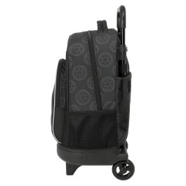 Mochila Escolar con Ruedas Star Wars Rebellion Negro 33 x 45 x 22 cm