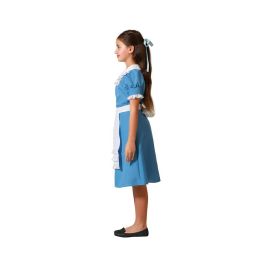 Disfraz Princesa Azul Vestido Niña Con Delantal 10-12 Años Disfraz Princesa Azul Vestido Niña Con Delantal 10-12 Años