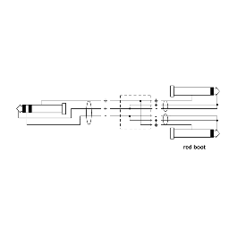 Cable Y Mini-Jack Estéreo / 2 Jacks Mono 5 M Cable Y Mini-Jack Estéreo / 2 Jacks Mono 5 M