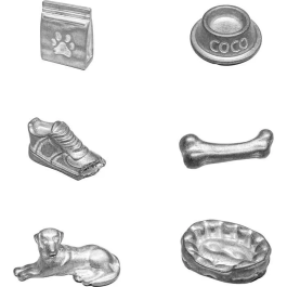 Winning Moves Monopoly Dogs - WIN5036905054669 - Juego de mesa Monopoly con perros de diferentes razas