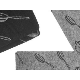 Set 2 Protege Sartenes Poliéster Kinvara 38x41 cm - Gris/Negro (36 Unidades) Set 2 Protege Sartenes Poliéster Kinvara 38x41 cm - Gris/Negro (36 Unidades)