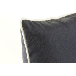 Cojin Boho DKD Home Decor Azul Marino Blanco 10 x 40 x 40 cm Cojin Boho DKD Home Decor Azul Marino Blanco 10 x 40 x 40 cm