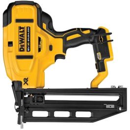DeWALT DCN662NT-XJ Pistola de Clavos 18V, Cargador Recto, Clavos 3.2-6.4cm, Amarillo