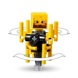 Lego Minecraft Juego de Construcción La Batalla de Lava del Inframundo - Set para Niños 6+ años