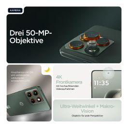 Motorola Edge 70 12GB RAM 512GB Lily Pad Verde Android 16.0 Cámara 50MP 5G