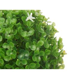 Bola Redonda 17Cm Hojas Verdes Flores Blancas Ibergarden (12 Unidades) Bola Redonda 17Cm Hojas Verdes Flores Blancas Ibergarden (12 Unidades)