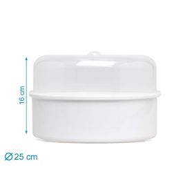 KioKids Esterilizador Microondas Con Pinzas, Capacidad Múltiple, 5-8 Minutos, +0 Meses