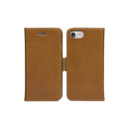 dbramante1928 Lynge iPhone SE/8/7/6 Funda Cartera 2 en 1 de Cuero Genuino Desmontable Color Tan