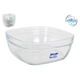 Duralex Ensaladera Apilable Lys 23 cm 3L Transparente Cuadrada (12 Unidades) Precio: 58.49999947. SKU: S2207523