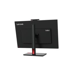 Lenovo T27hv-30 Monitor 27" QHD (2560x1440) IPS 4ms 75Hz Altavoces Cámara USB-C HDMI DP Pivot Negro