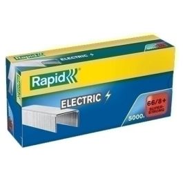 Rapid 66/8+ Grapas galvanizadas Super Strong para grapadoras eléctricas, caja de 5000 unidades Precio: 11.68999997. SKU: S8415894