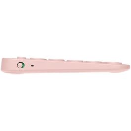 Logitech Teclado multidispositivo Bluetooth K380 rosa