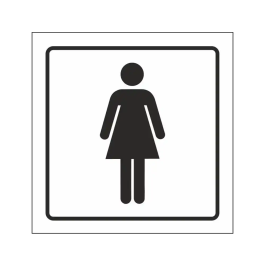 Syssa Señal de Aseos Señoras en PVC 105x105 mm Señal Informativa Precio: 1.49999949. SKU: B15FYAPBPS