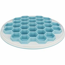 Comedero para Mascotas Trixie Azul Gris Caucho TPE Plástico TPR Ø 30 cm