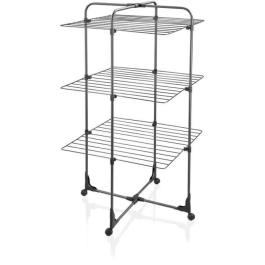 Leifheit AAANB89317 Tendedero Classic Negro con 27 m de espacio de secado, Torre de 3 niveles, Plegable Precio: 60.78999949. SKU: B15R3VXJ4B